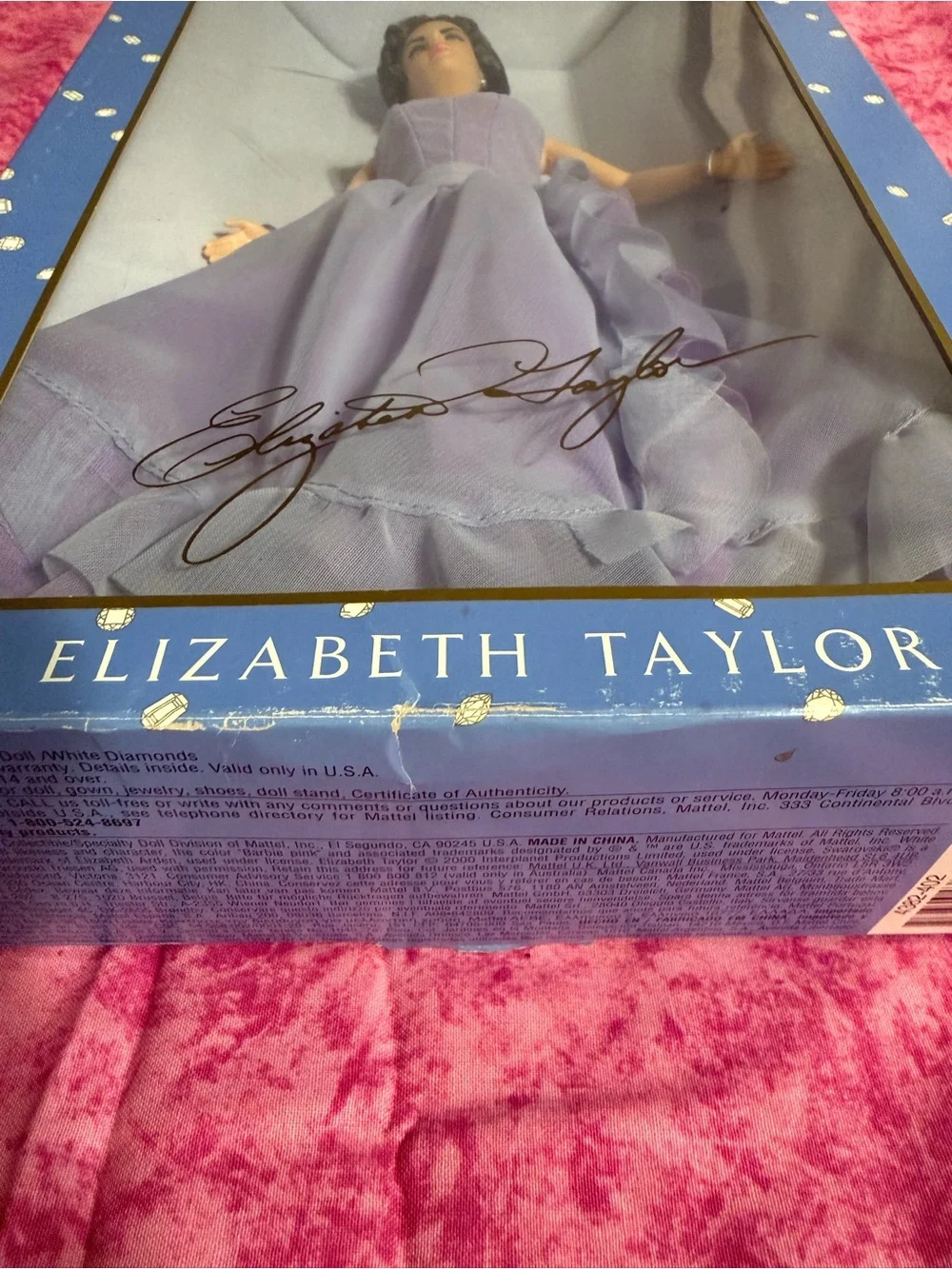 2000 Timeless  Treasures ~Elizabeth Taylor~ Doll White Diamonds Special Ed NRFB
